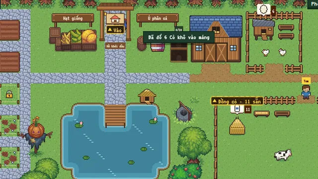 The pasture, the pond and the coop